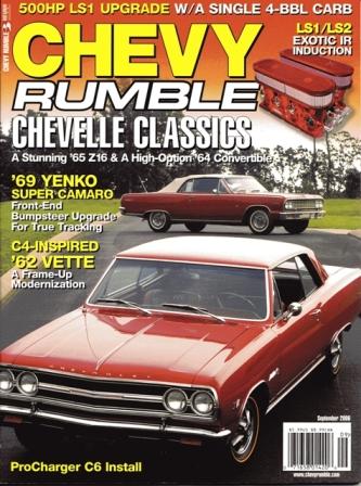 Chevy Rumble magazine cover Chevy Rumble